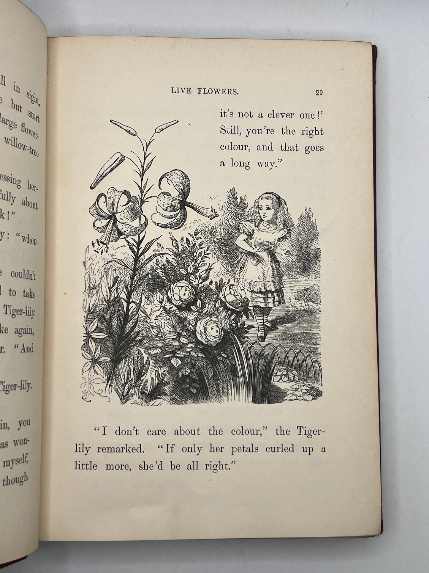 Alice's Adventures in Wonderland 1866 & Through the Looking Glass 1872; Fine First Editions in Original Cloth