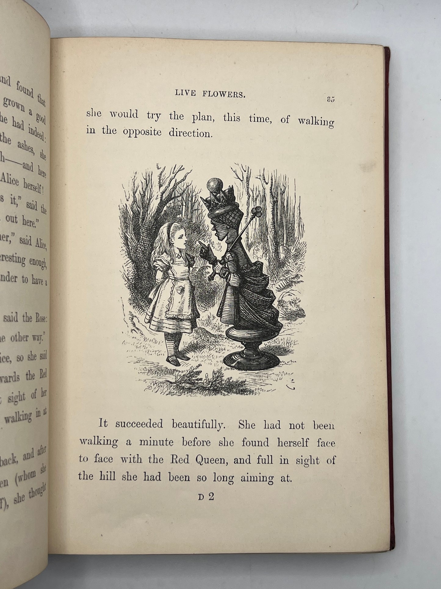 Alice's Adventures in Wonderland 1866 & Through the Looking Glass 1872; Fine First Editions in Original Cloth