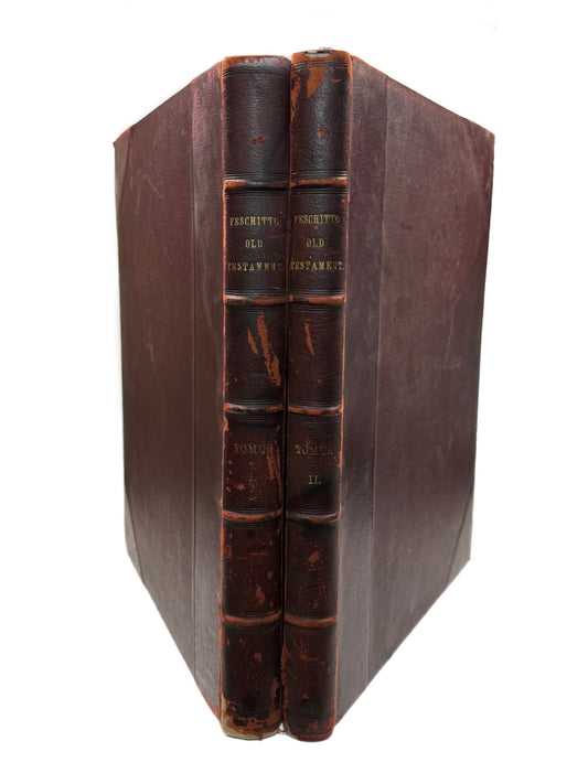 Ambrosian Peshitta Old Testament 1876 Ceriani Photolithographic Facsimile