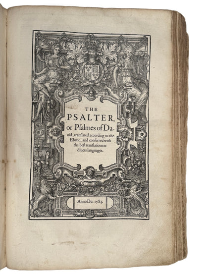 The Grand Noble Geneva Bible 1583: Possibly Associated with a Translator of the Geneva Bible