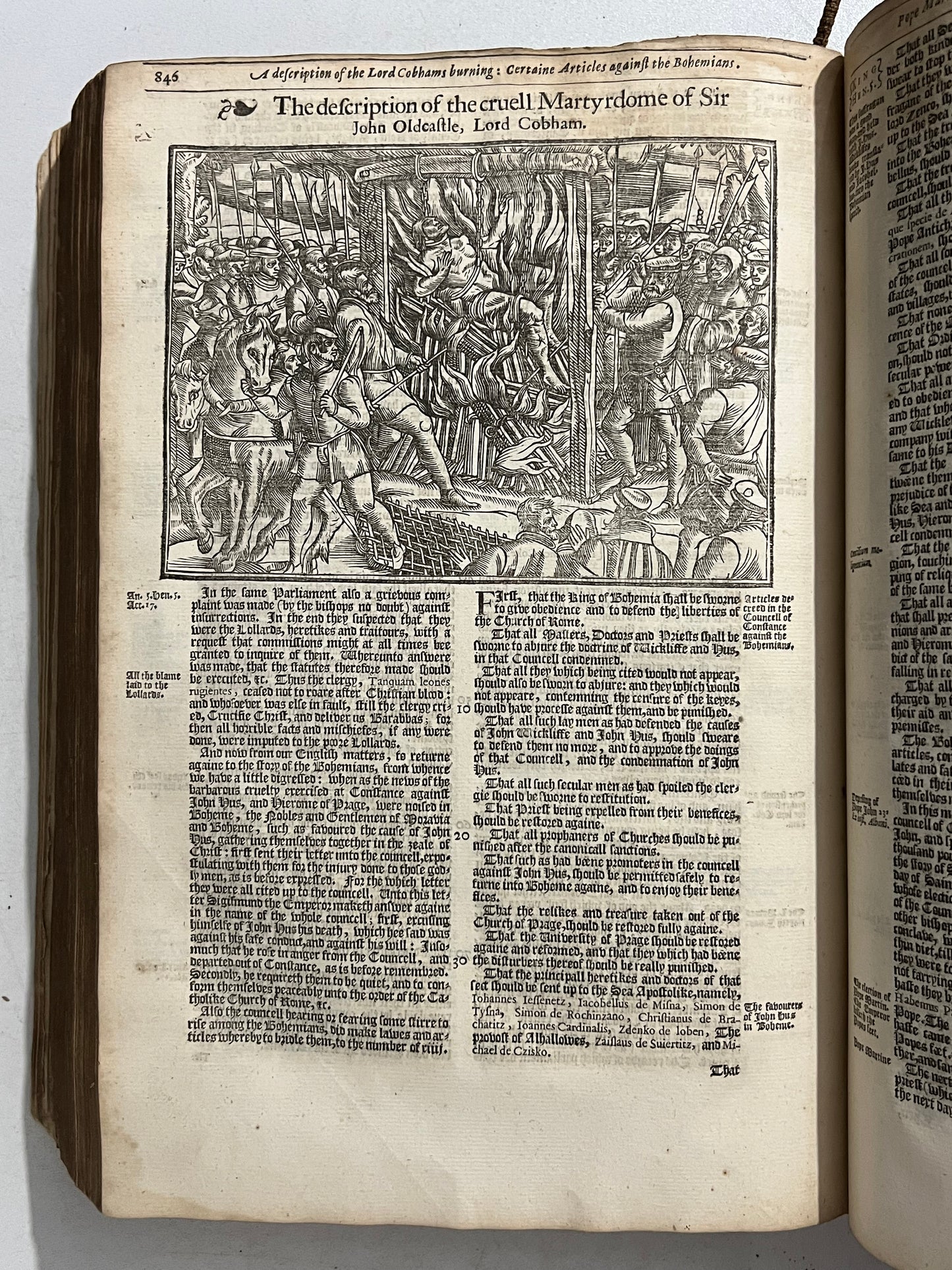 John Foxe's Acts & Monuments: Martyrs, 1641