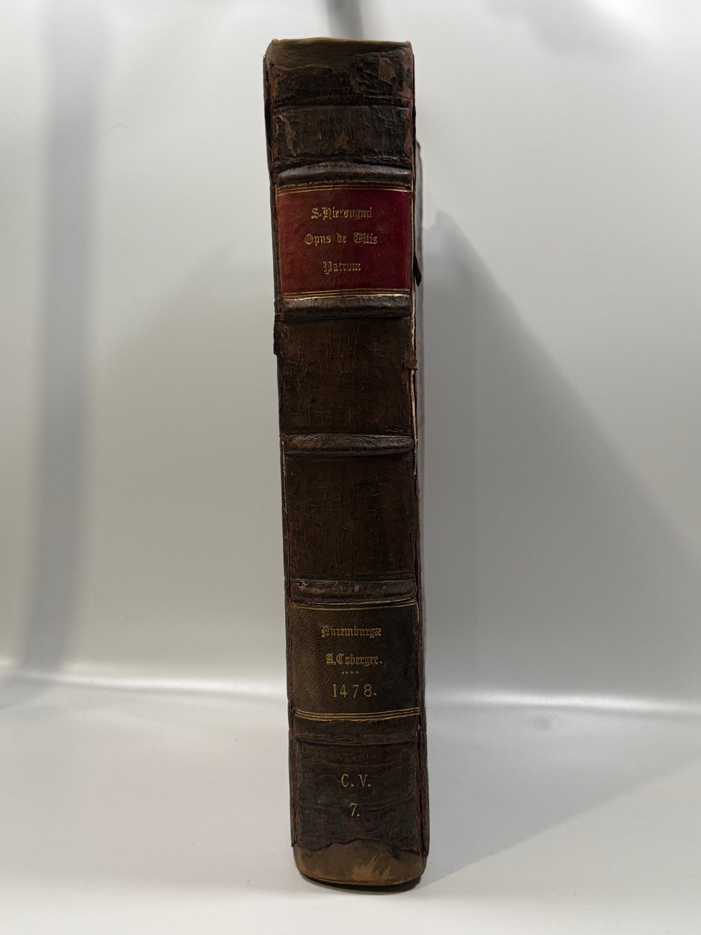 The Koberger St. Jerome of 1478 - A Wide Margined Copy with Early English Provenance