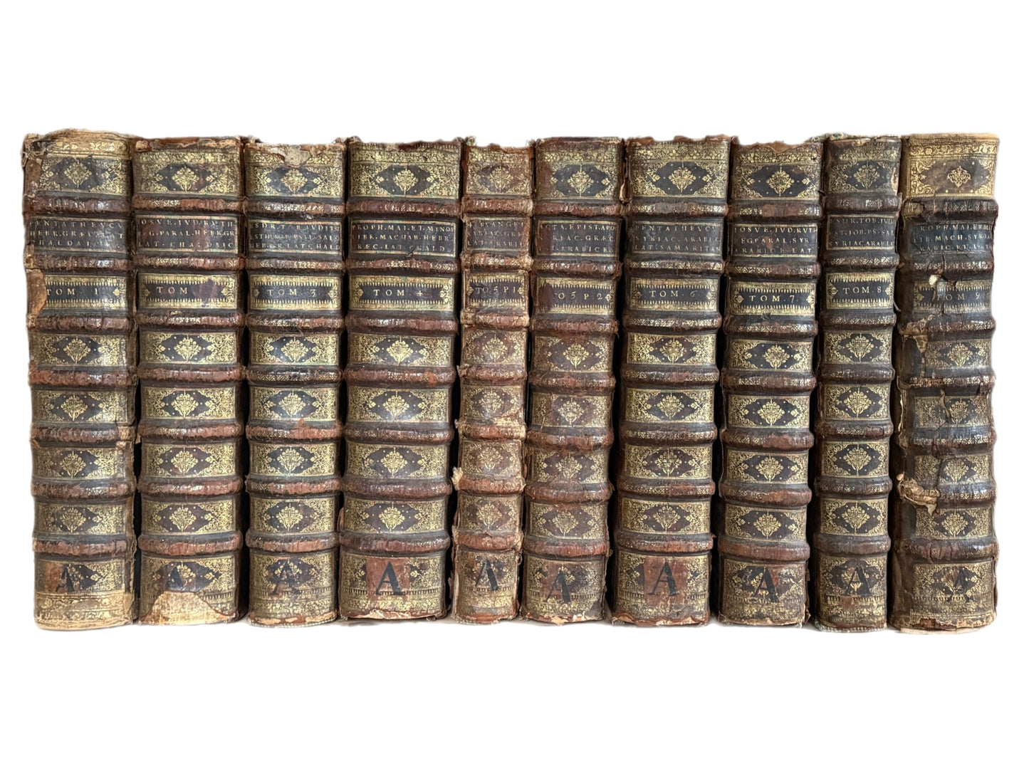 The Paris Polyglot Bible 1629-45 First Edition. A Monumental Set