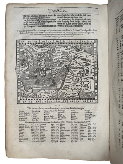 The Grand Noble Geneva Bible 1583: Possibly Associated with a Translator of the Geneva Bible