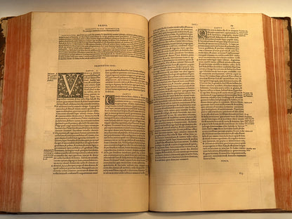 Antique Bible 1528 Estienne First Edition, Vulgate, Hand-Coloured