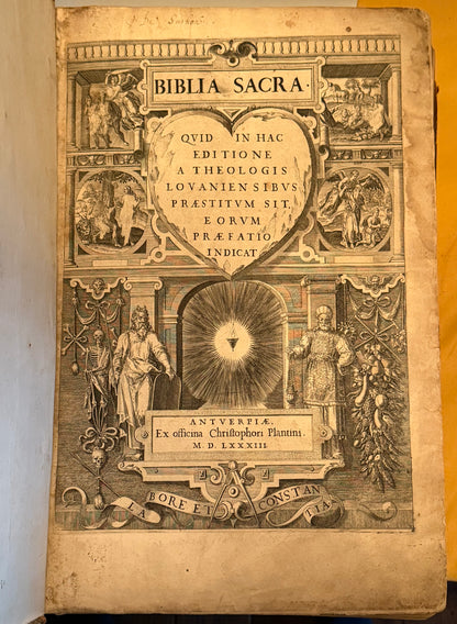 The 1583 Plantin Bible