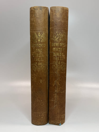 A History of British Birds by Thomas Bewick 1832: Thomas Fowell Buxton's Copy