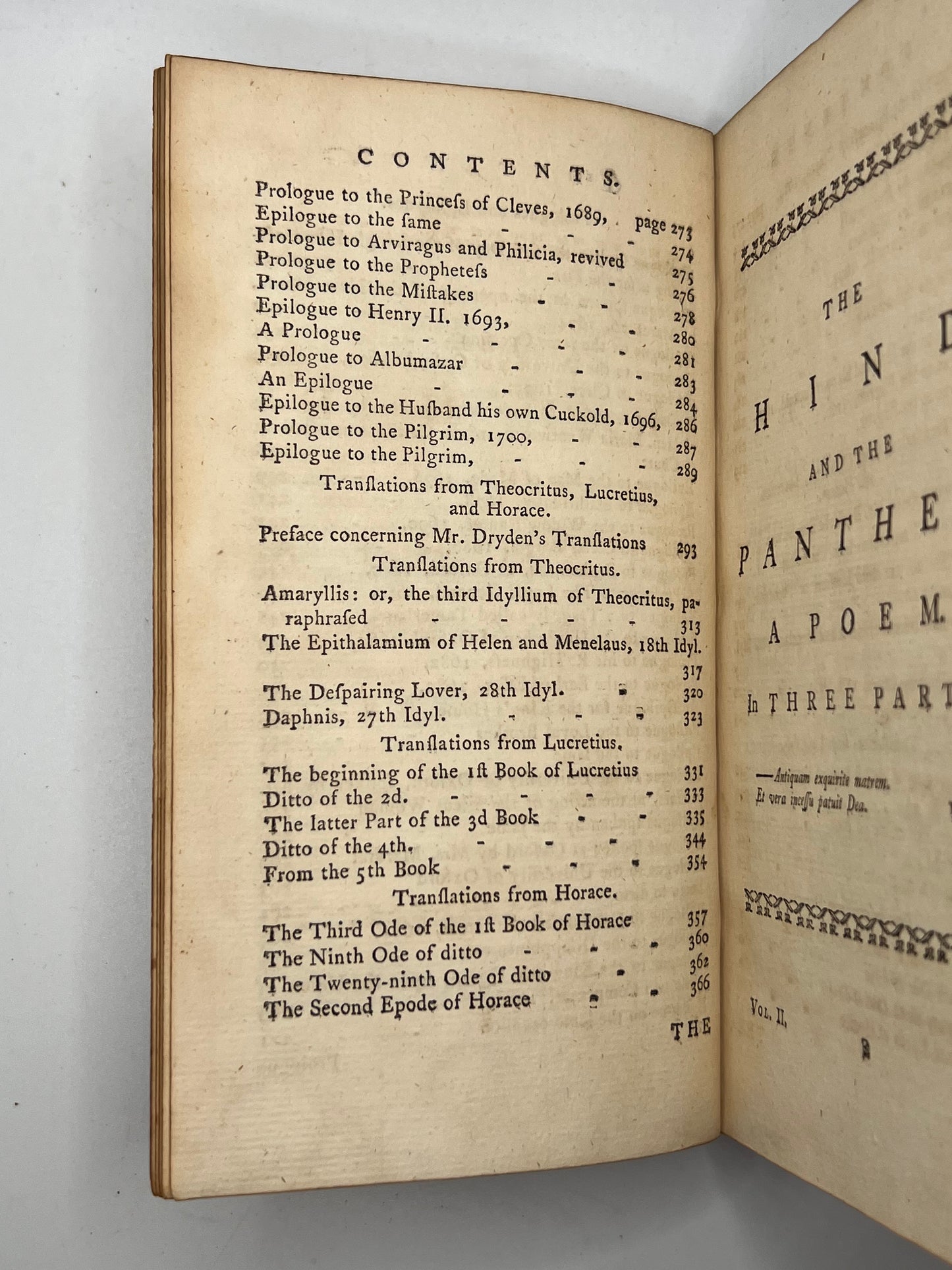 The Miscellaneous Works of John Dryden 1767