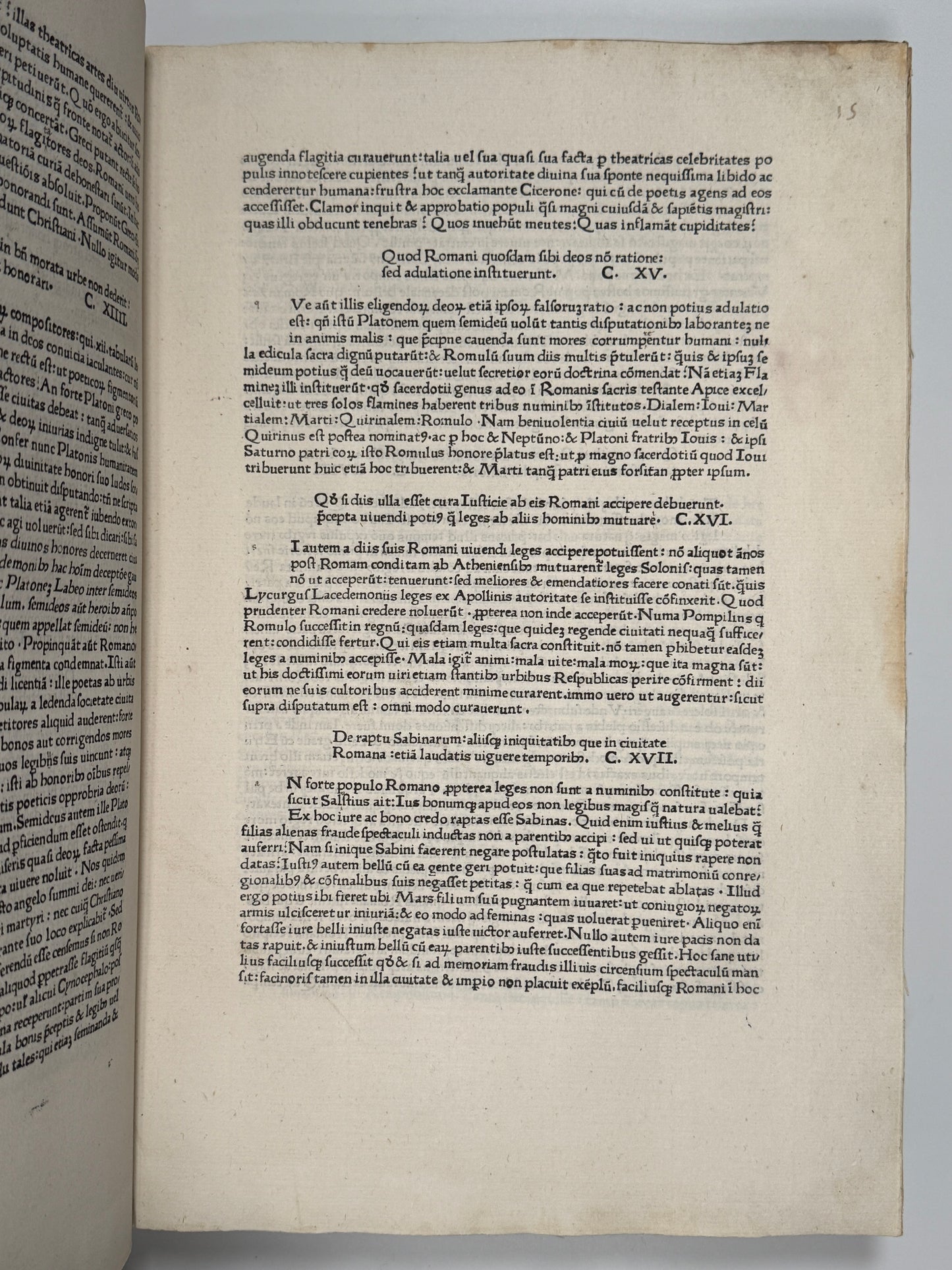 St. Augustine's De Civitate Dei 1474: An Important Incunable