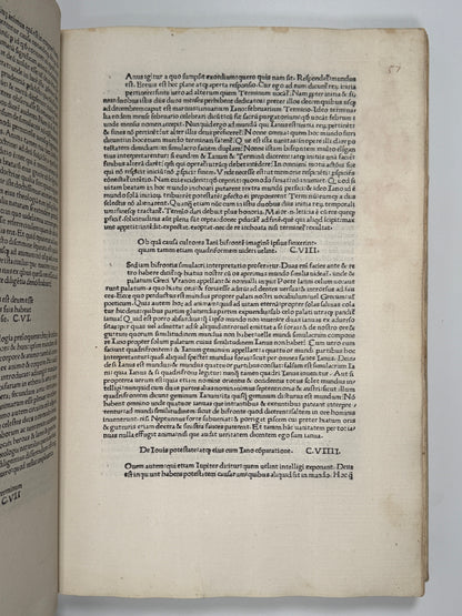 St. Augustine's De Civitate Dei 1474: An Important Incunable