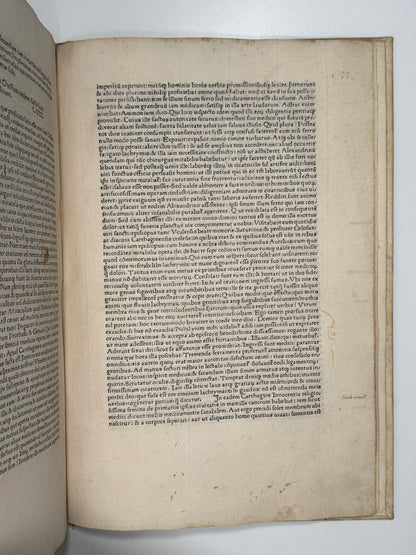 St. Augustine's De Civitate Dei 1474: An Important Incunable