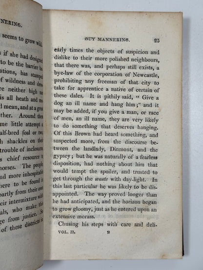 Guy Mannering by Sir Walter Scott 1817