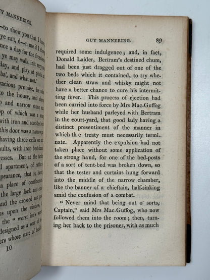 Guy Mannering by Sir Walter Scott 1817