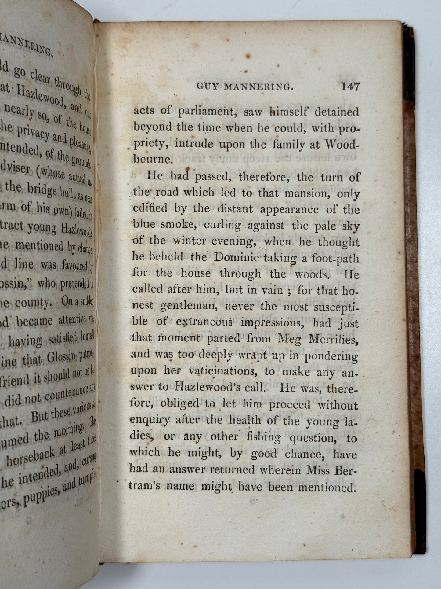 Guy Mannering by Sir Walter Scott 1817