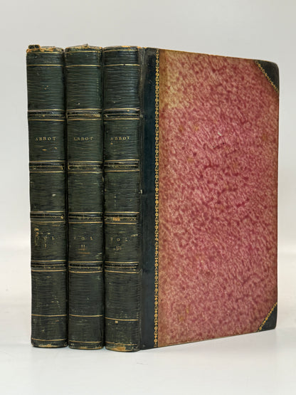 The Abbot by Walter Scott 1820 First Edition