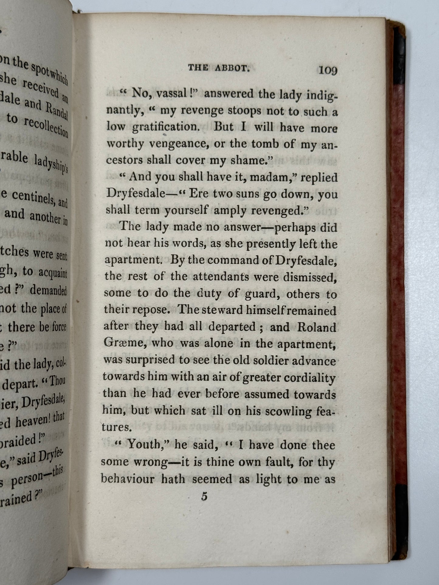 The Abbot by Walter Scott 1820 First Edition