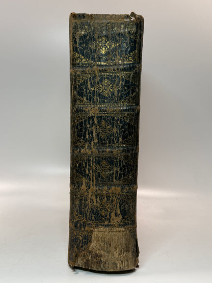 Antique King James Bible 1724 John Baskett