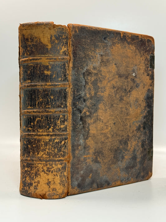 Antique King James Bible 1719 John Baskett