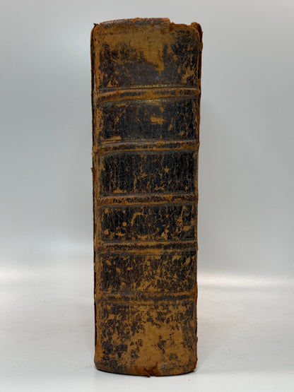 Antique King James Bible 1719 John Baskett