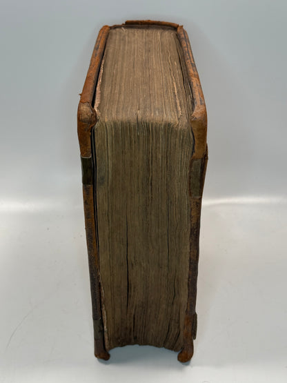 Antique King James Bible 1719 John Baskett