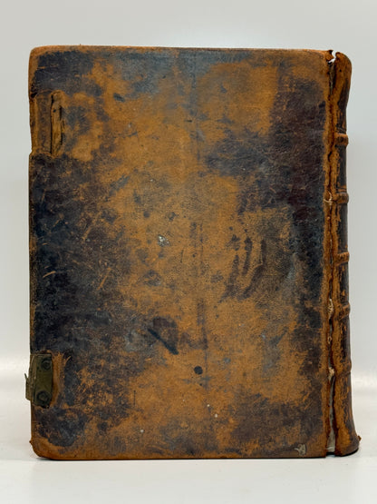 Antique King James Bible 1719 John Baskett