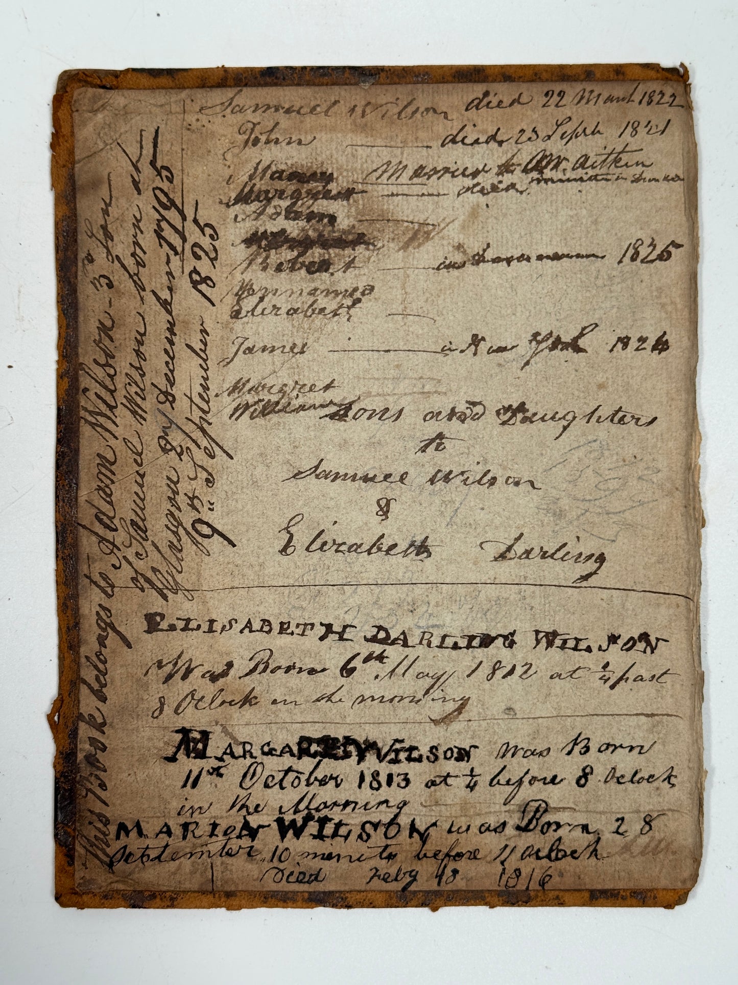 Antique Bible 1599 Geneva Bible