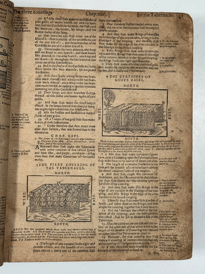 Antique Bible 1599 Geneva Bible