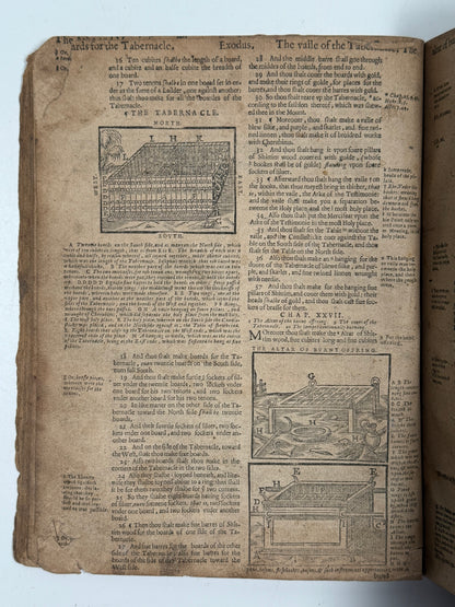 Antique Bible 1599 Geneva Bible