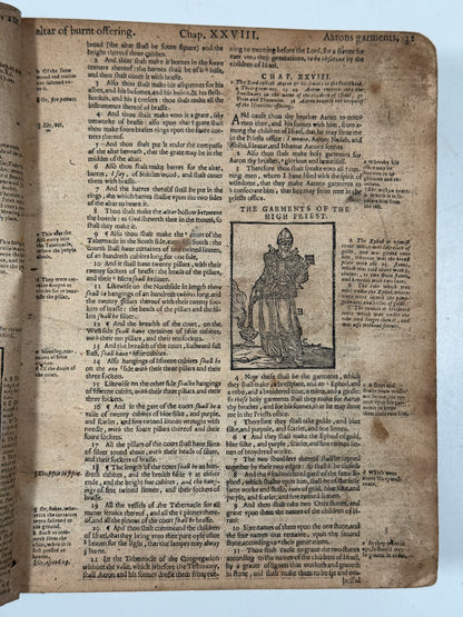 Antique Bible 1599 Geneva Bible