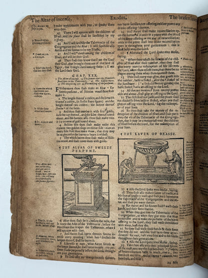 Antique Bible 1599 Geneva Bible