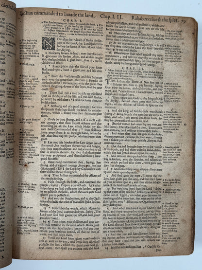 Antique Bible 1599 Geneva Bible