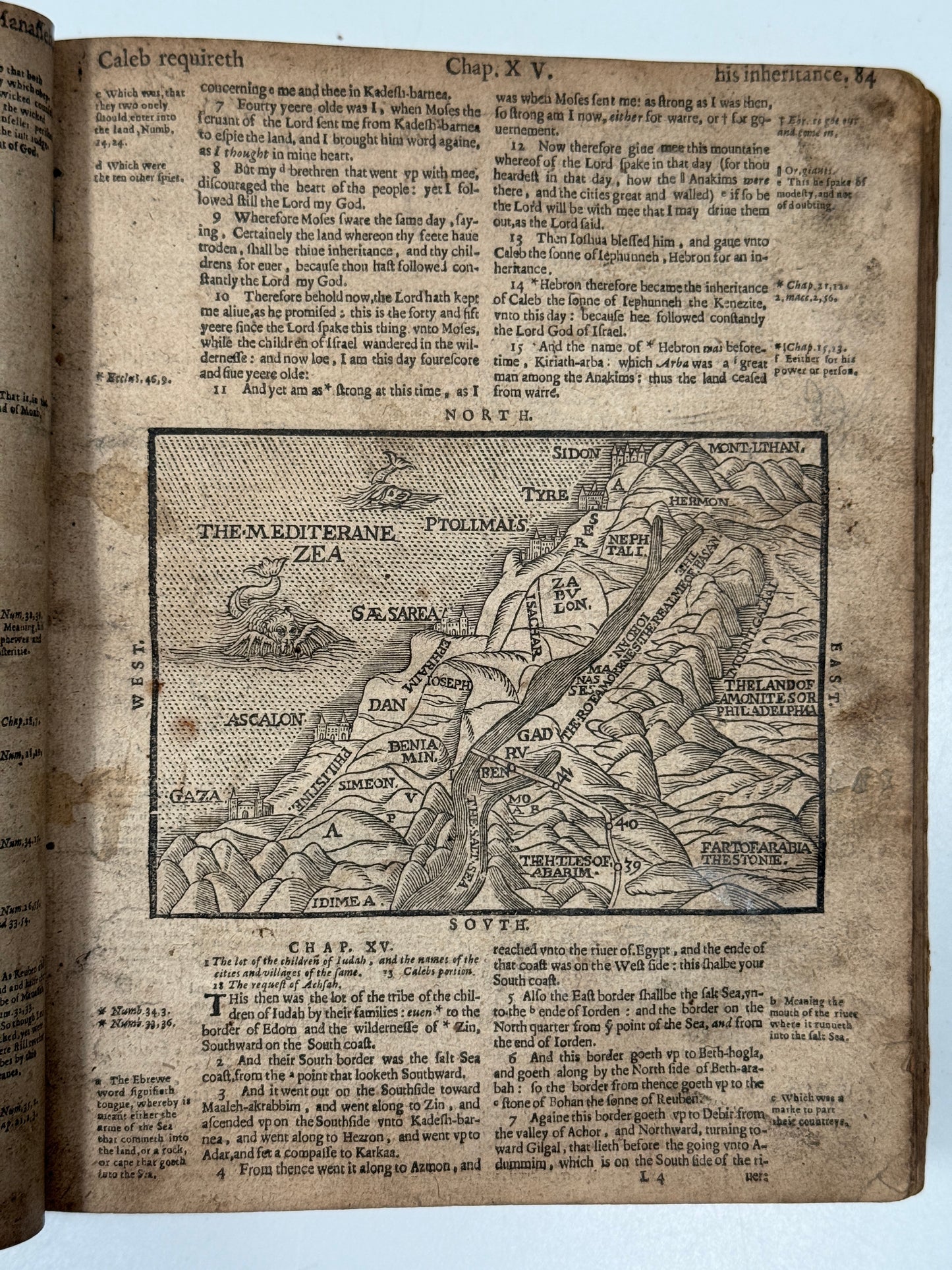 Antique Bible 1599 Geneva Bible