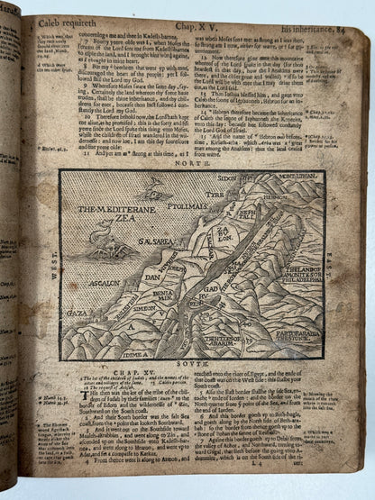 Antique Bible 1599 Geneva Bible