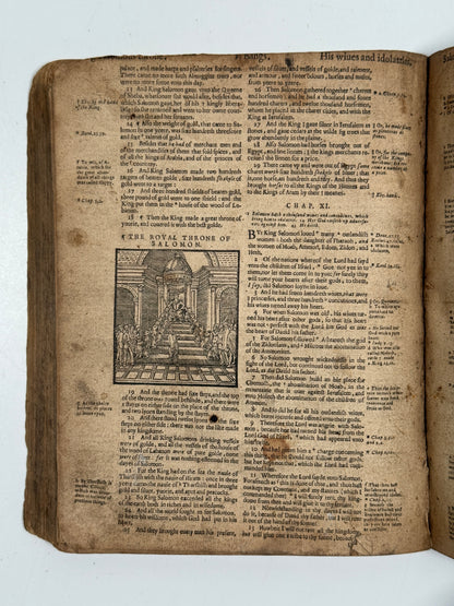 Antique Bible 1599 Geneva Bible