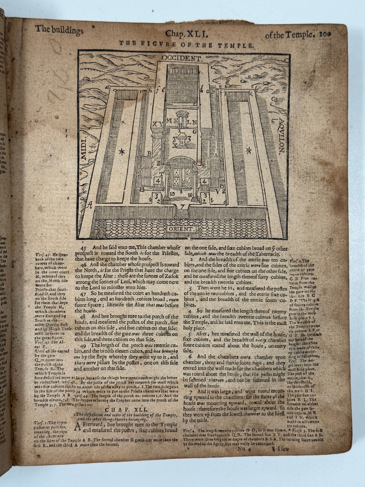 Antique Bible 1599 Geneva Bible