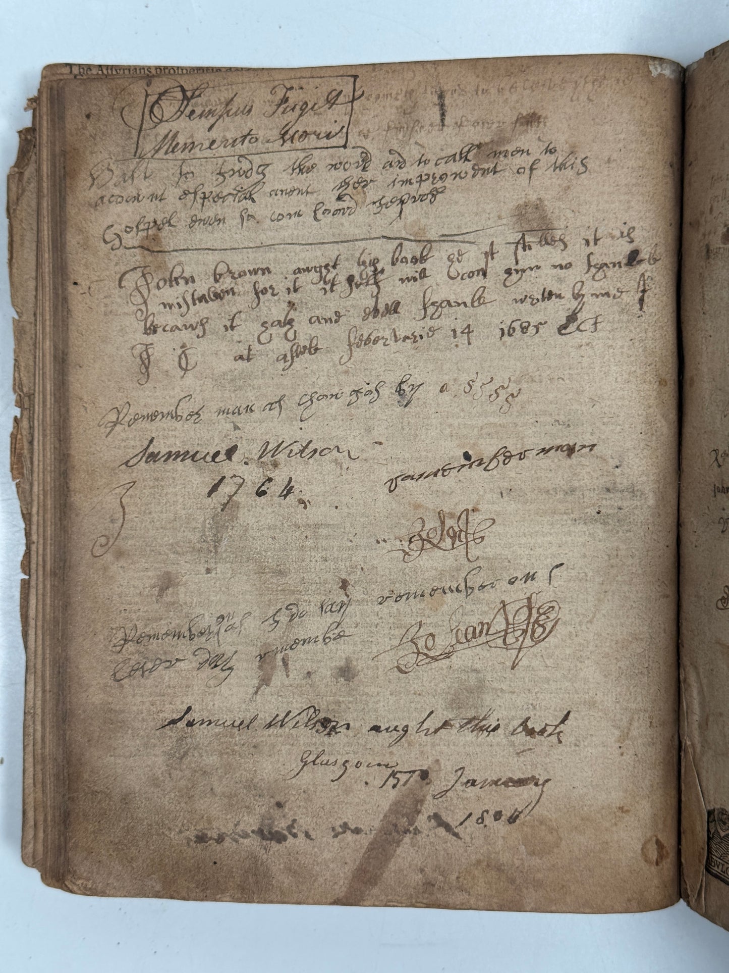 Antique Bible 1599 Geneva Bible