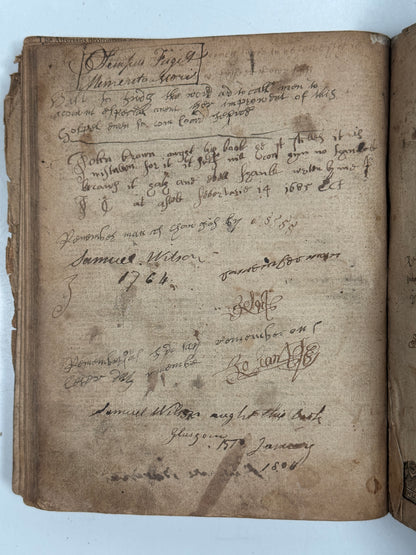 Antique Bible 1599 Geneva Bible