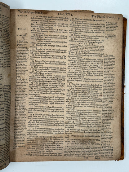 Antique Bible 1599 Geneva Bible
