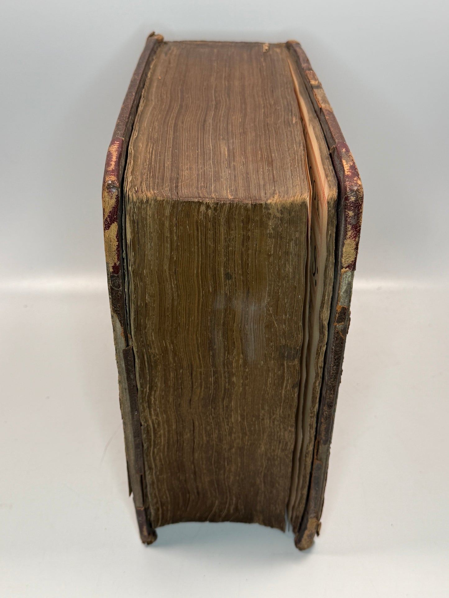 Antique King James Bible 1719-1723 John Baskett