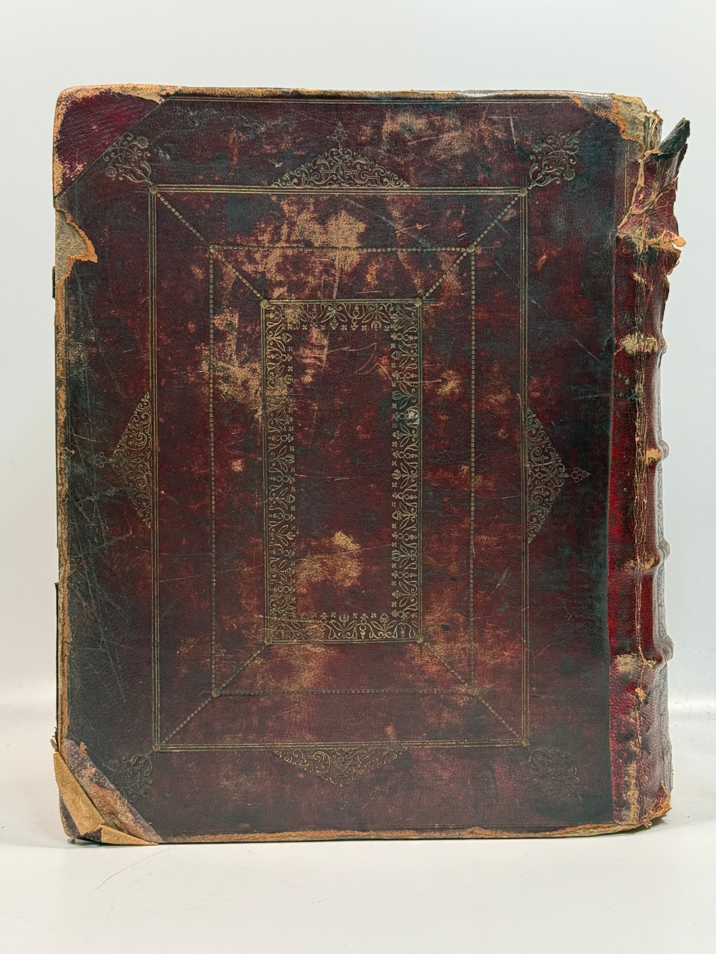 Antique King James Bible 1719-1723 John Baskett