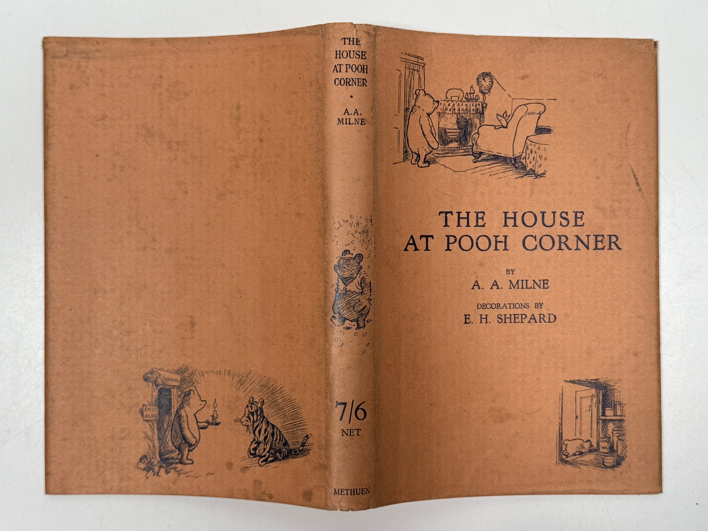House at Pooh Corner by A.A Milne 1928 First Edition First Impression with Dust Jacket