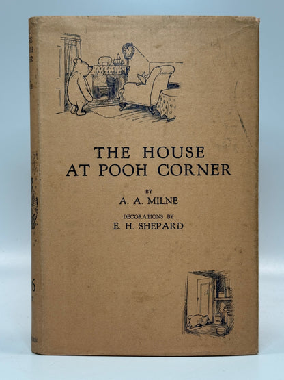 House at Pooh Corner by A.A Milne 1928 First Edition First Impression with Dust Jacket