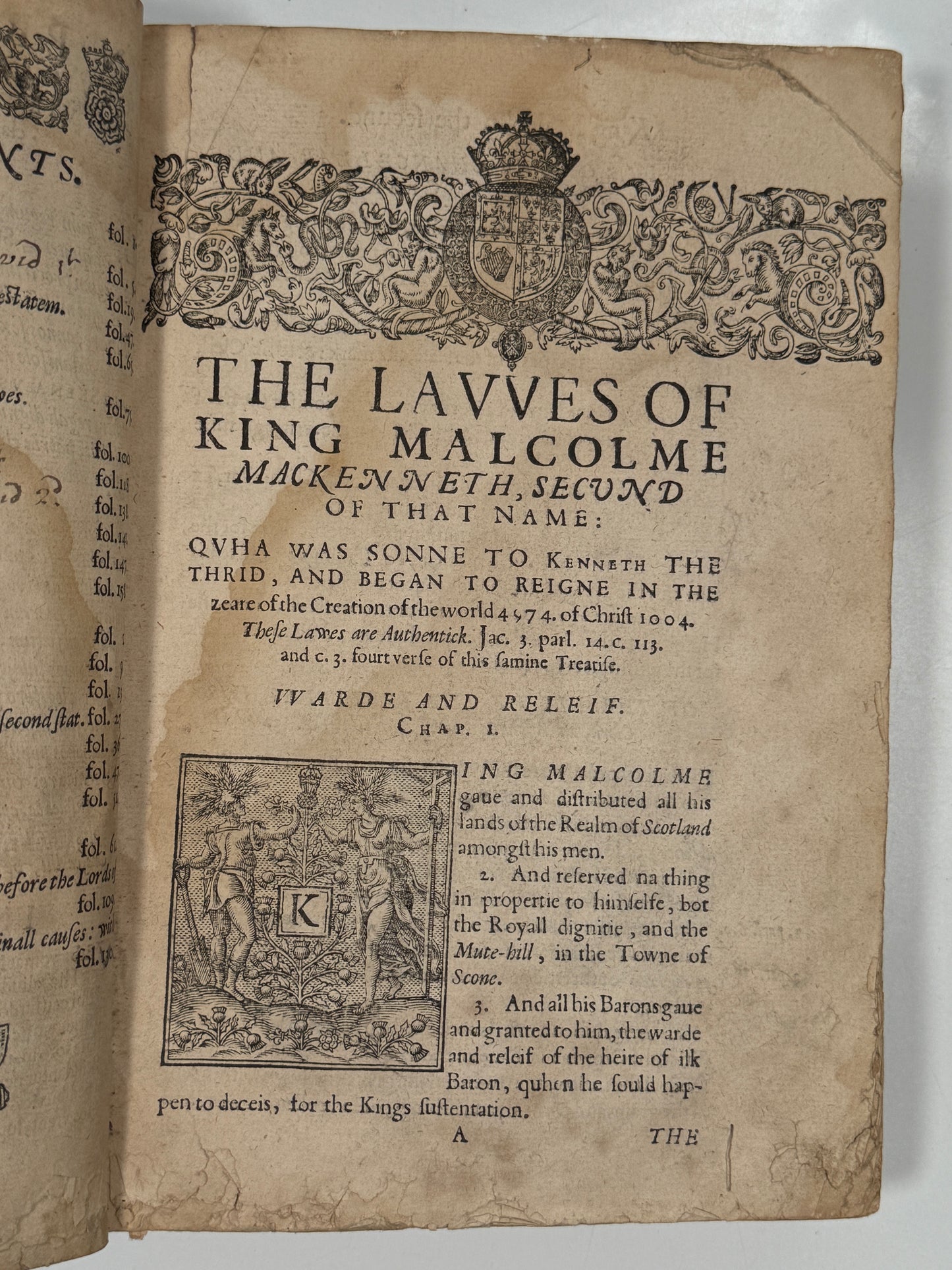 Regiam Majestatem 1609 First Edition
