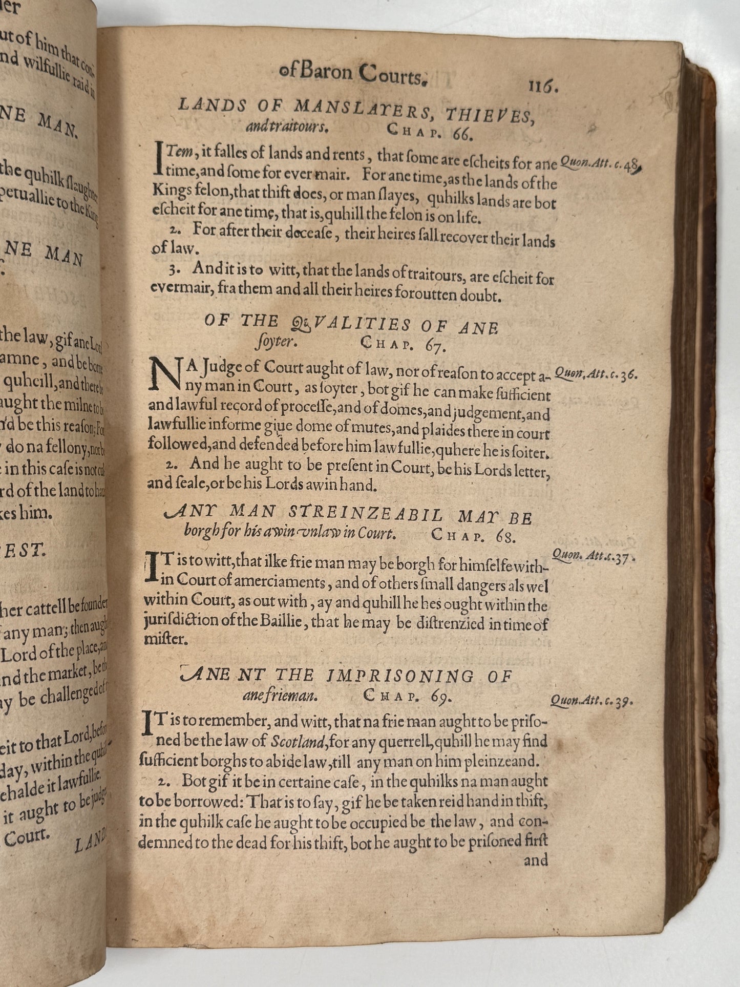 Regiam Majestatem 1609 First Edition