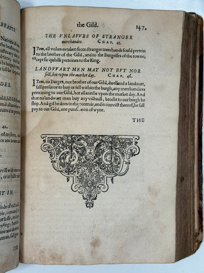Regiam Majestatem 1609 First Edition