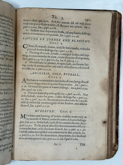 Regiam Majestatem 1609 First Edition