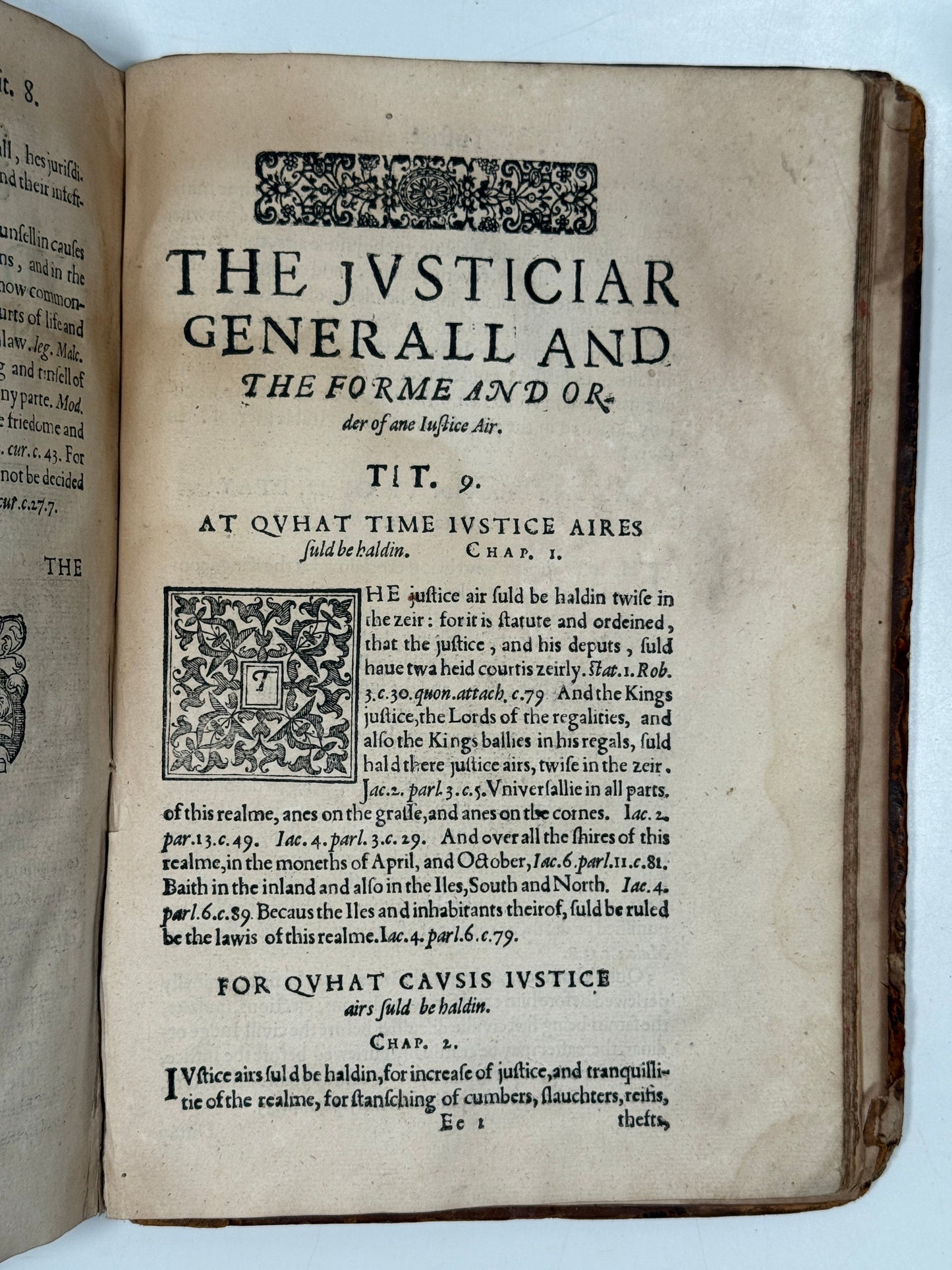 Regiam Majestatem 1609 First Edition