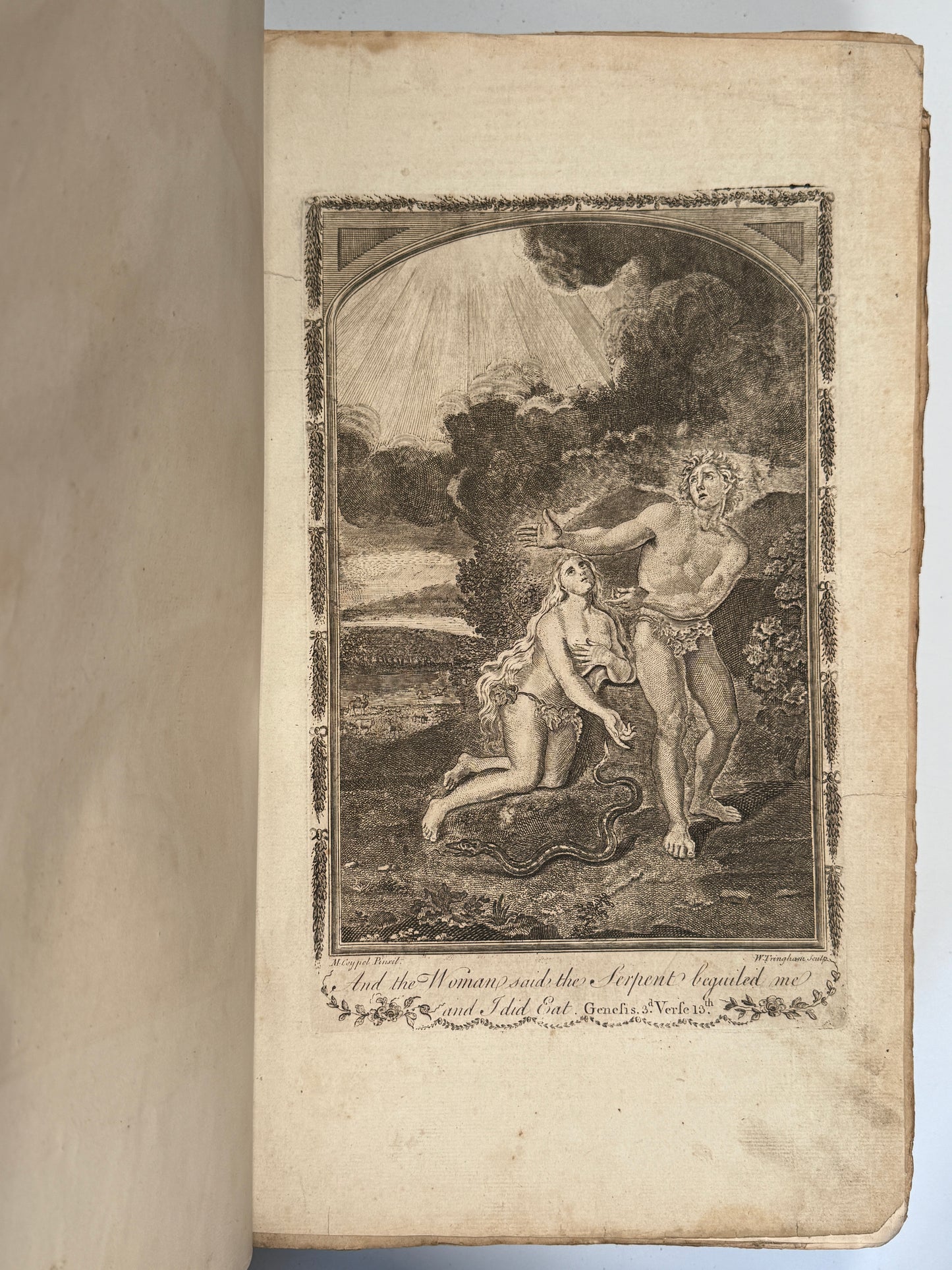 Antique King James Bible 1787 Giant Imperial Folio