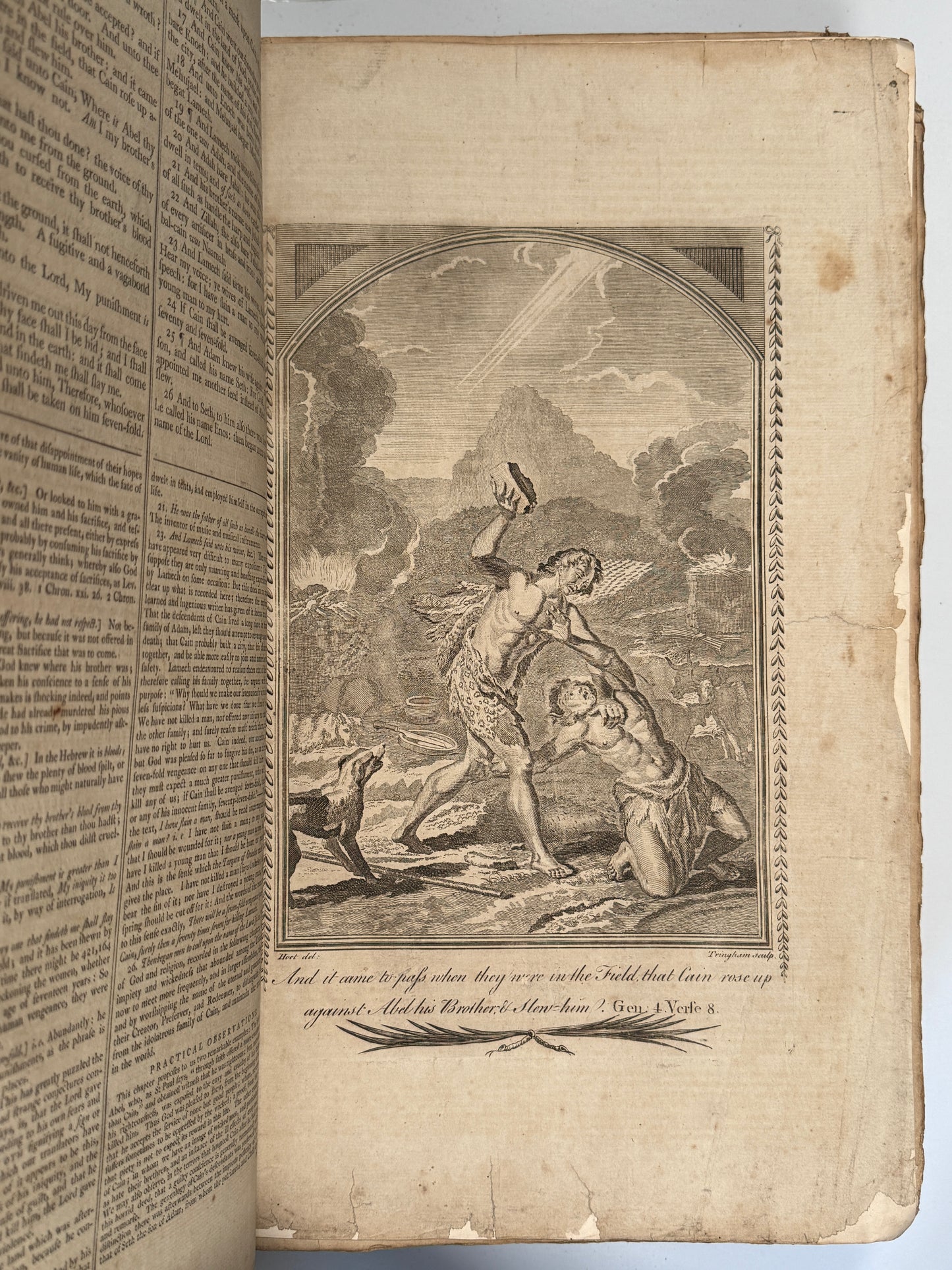 Antique King James Bible 1787 Giant Imperial Folio