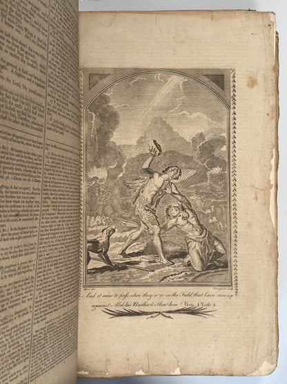 Antique King James Bible 1787 Giant Imperial Folio